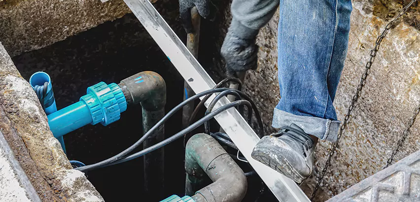 Zoeller Sewage Ejector Pump System in Northbrook