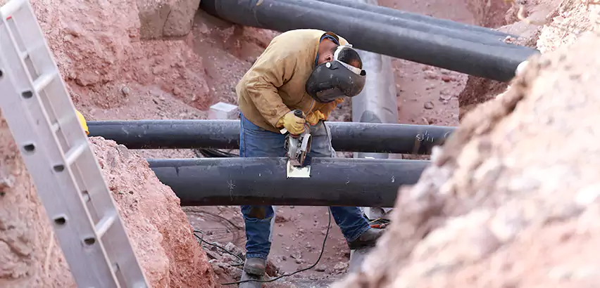 Water Line Replacement in Northbrook